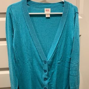 Teal Cardigan